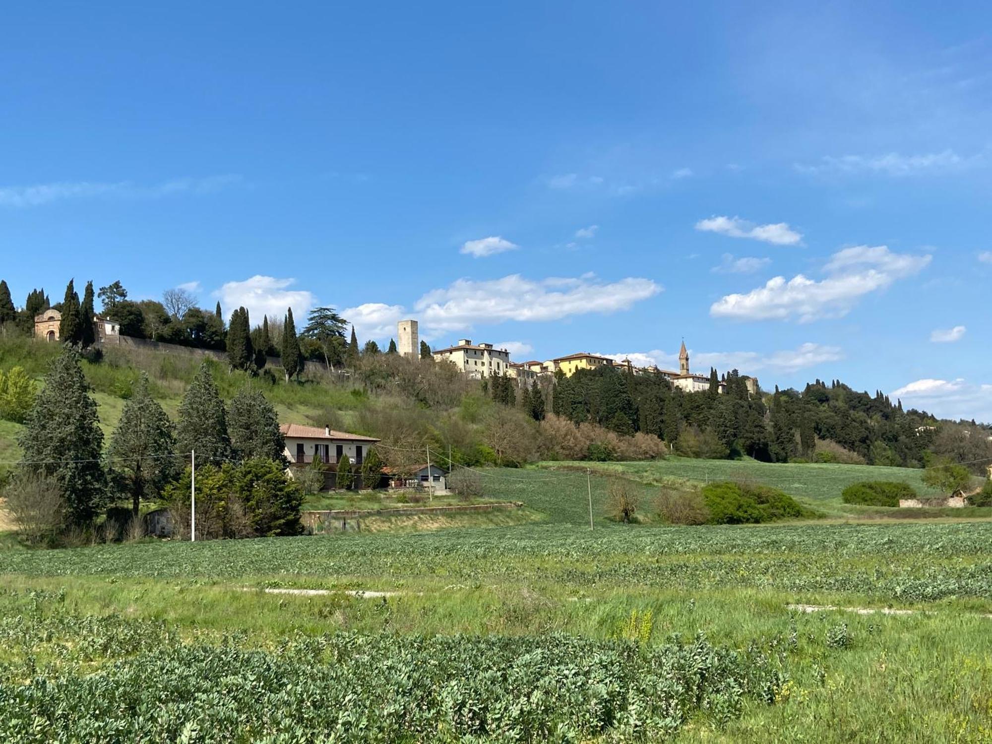 Villa Lo Sdrucciolo Laterina Exterior foto